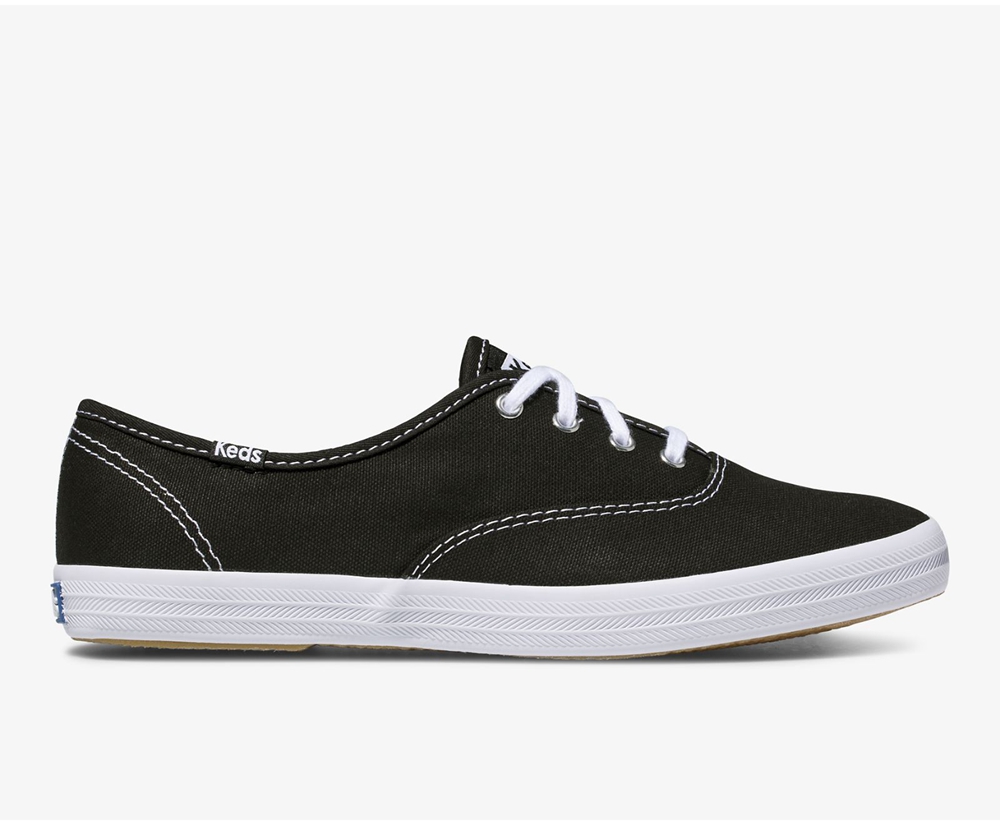 Zapatillas Keds Mujer Negras - Champion Originals - 372-CHZKIM